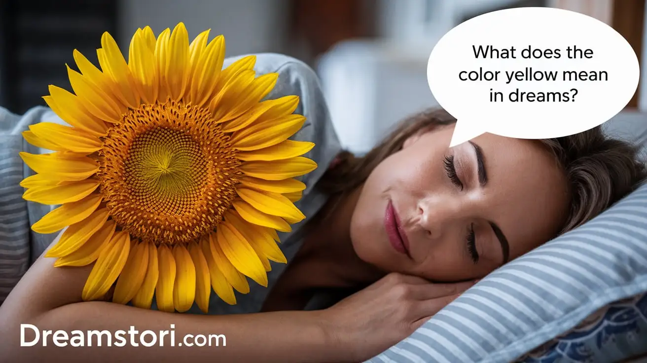 What Does the Color Yellow Mean in Dreams?