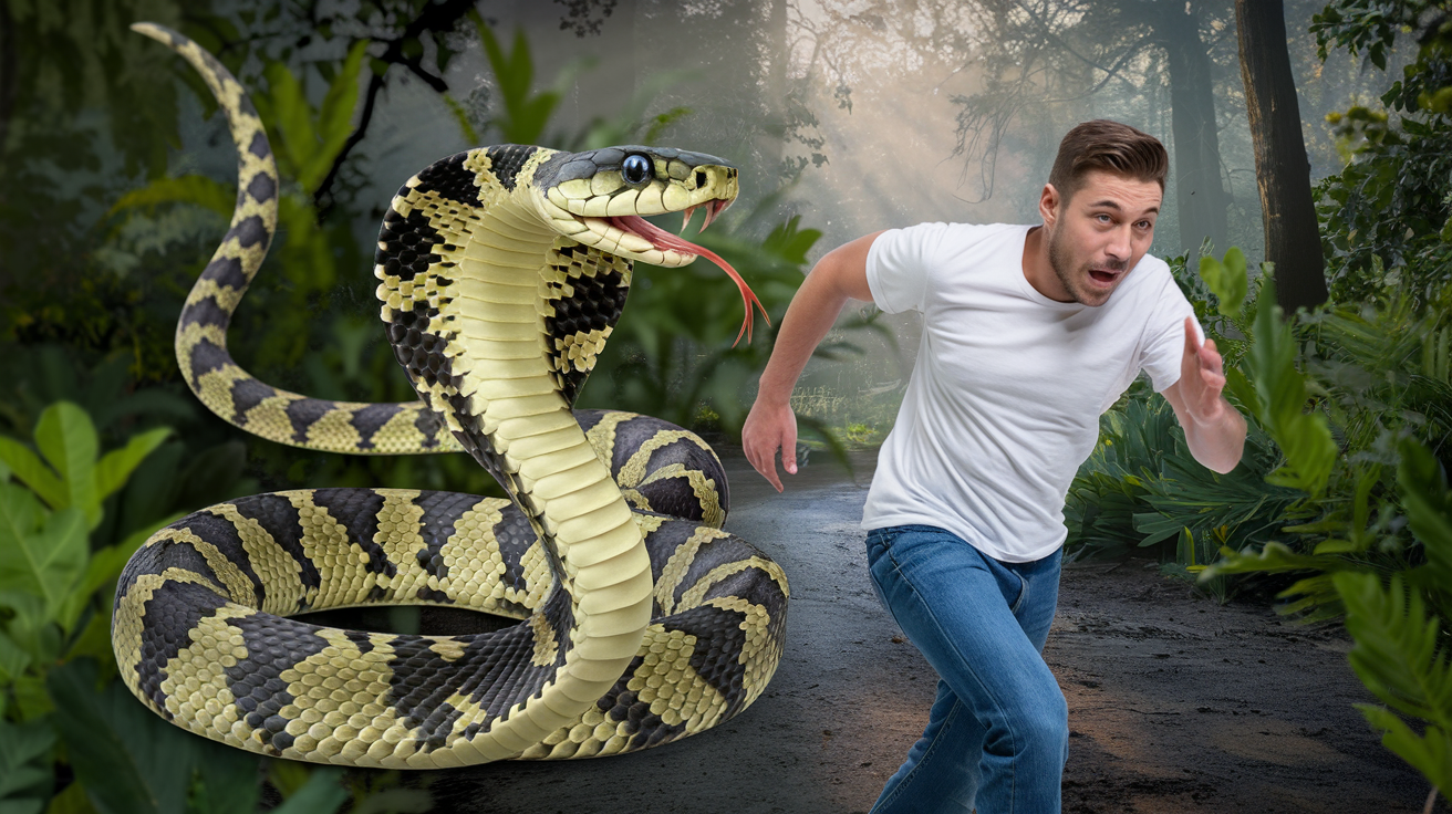 Chased by a Snake in a Dream